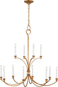 Westerly Large Chandelier Antique Gild
