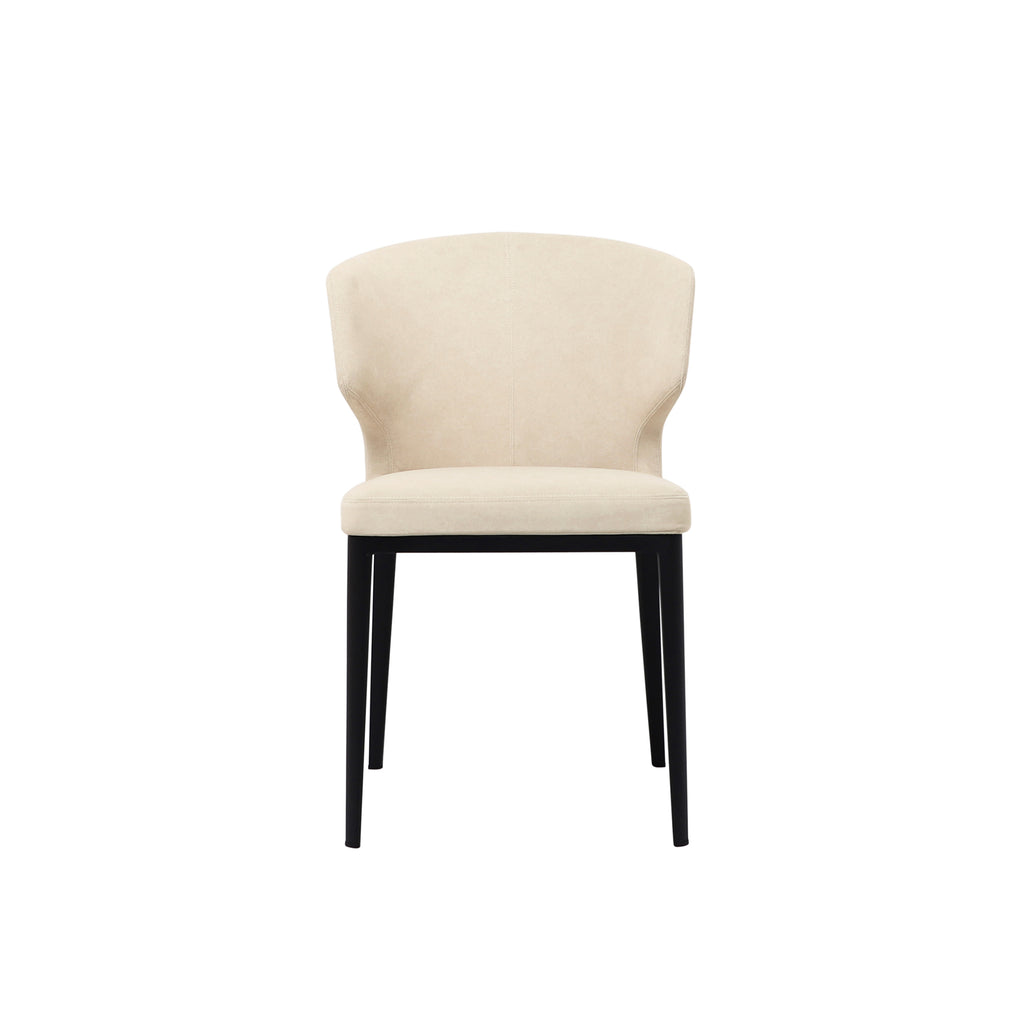 Delaney Dining Chair Warm Beige-Set of Two