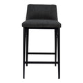 Baron Counter Stool Charcoal Grey