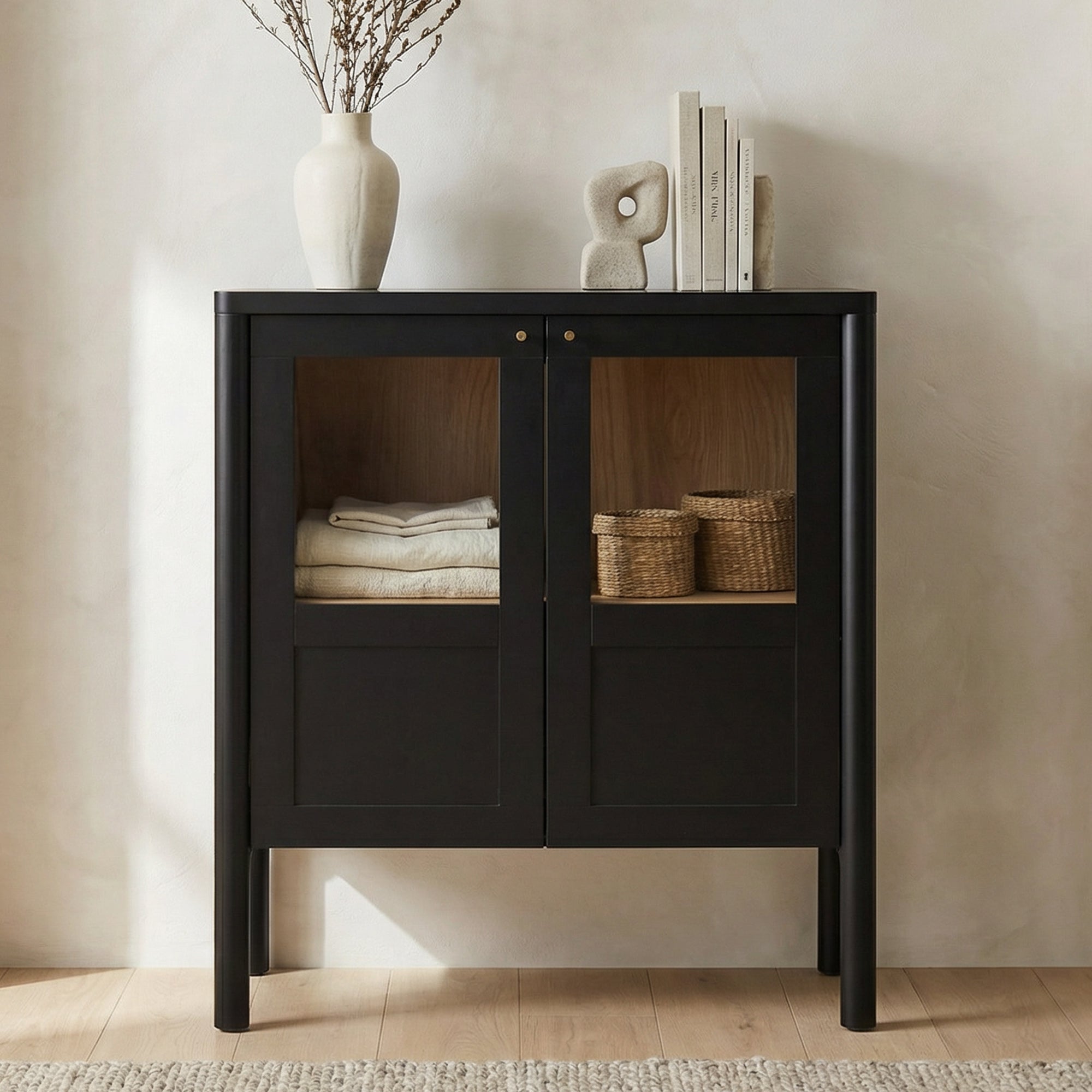 Hannah Cabinet Black