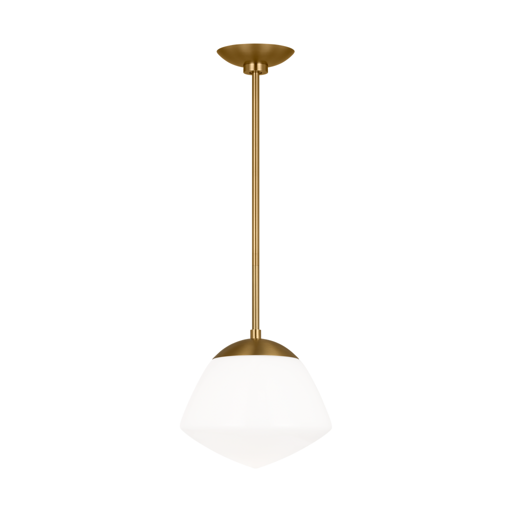 Milne Large Pendant Burnished Brass