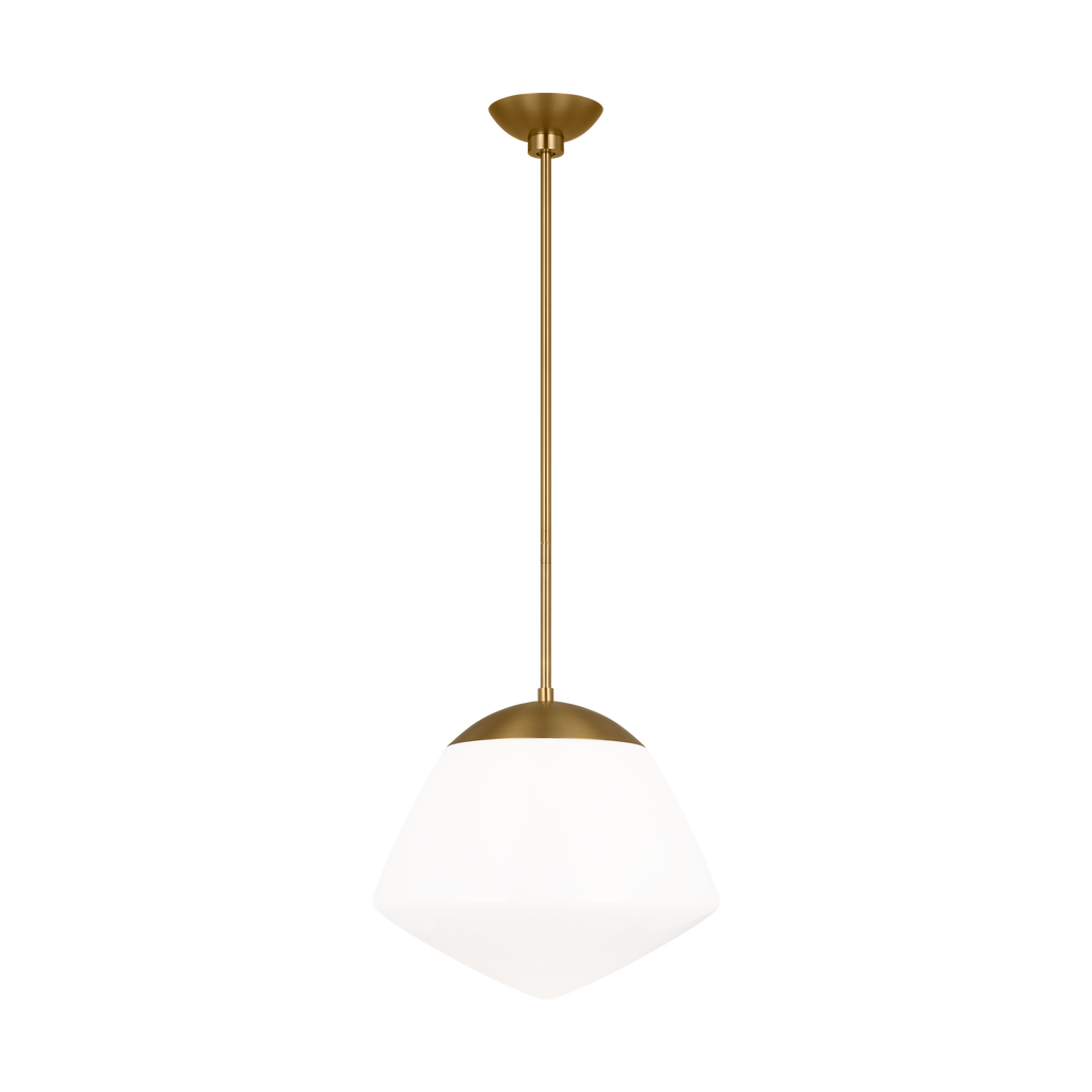 Milne Small Pendant Burnished Brass