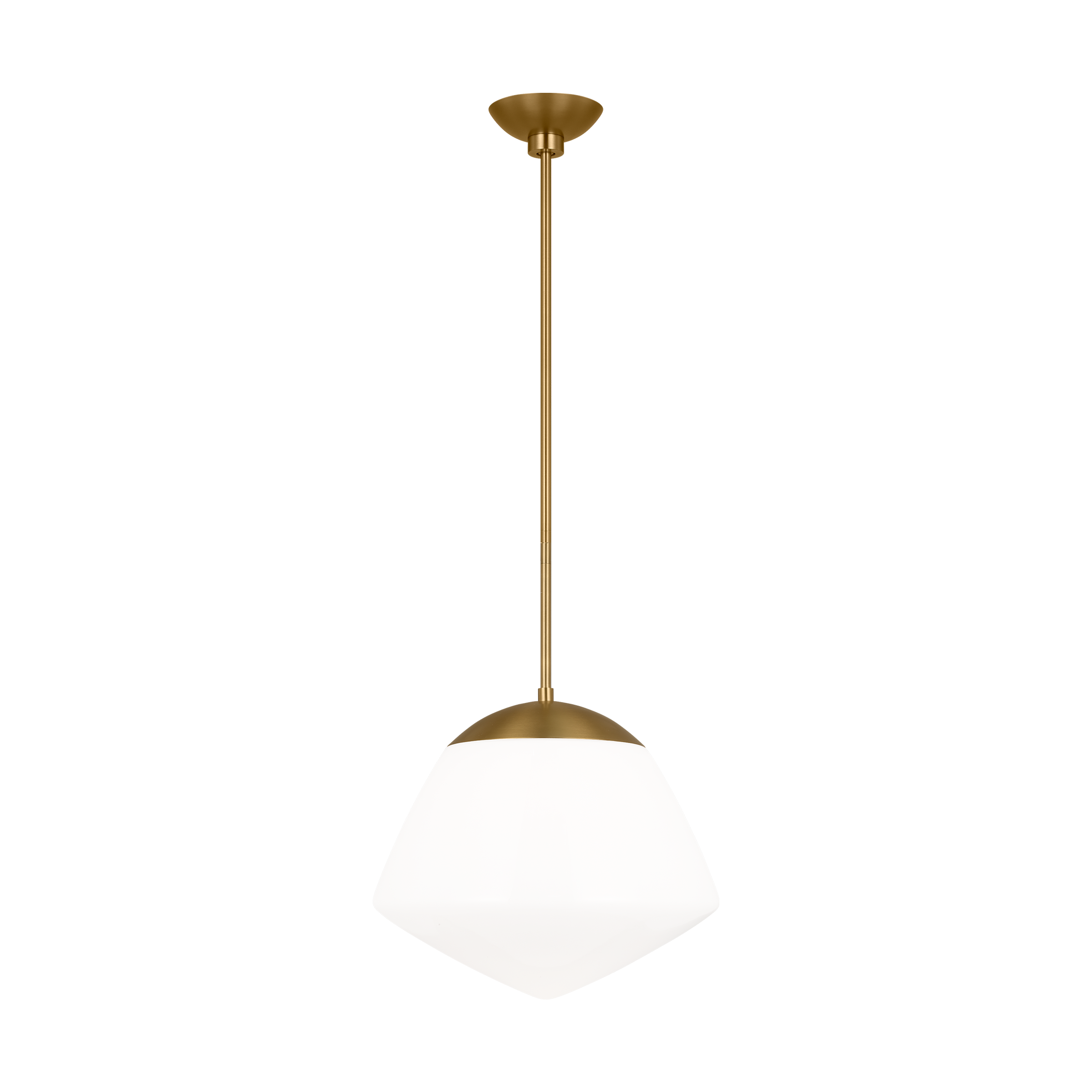 Milne Small Pendant Burnished Brass