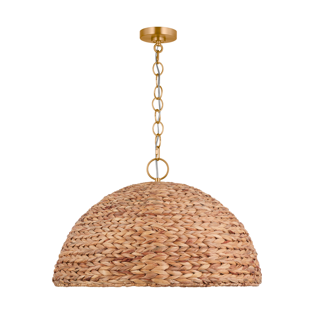 Cay Large Pendant Burnished Brass
