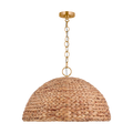 Cay Large Pendant Burnished Brass