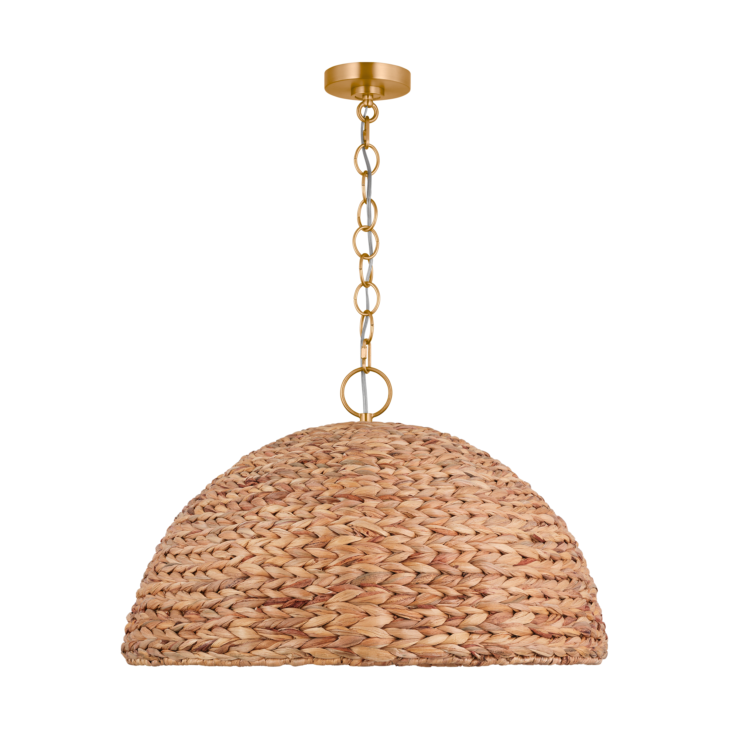Cay Large Pendant Burnished Brass