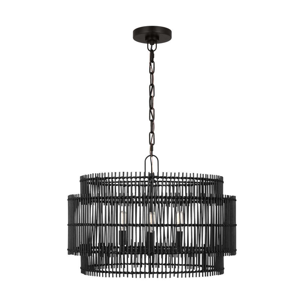 Elio Medium Hanging Shade Aged Iron