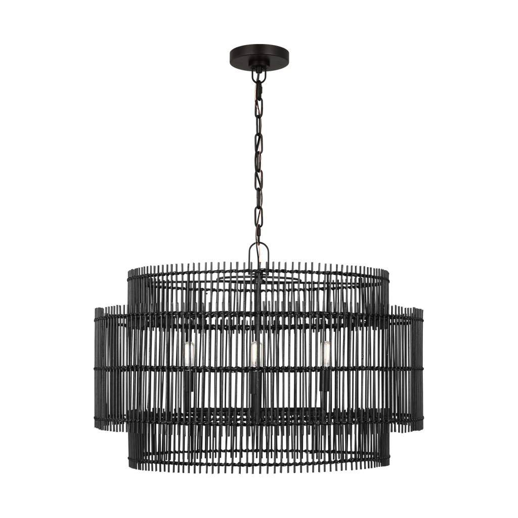 Elio Large Hanging Shade Aged Iron