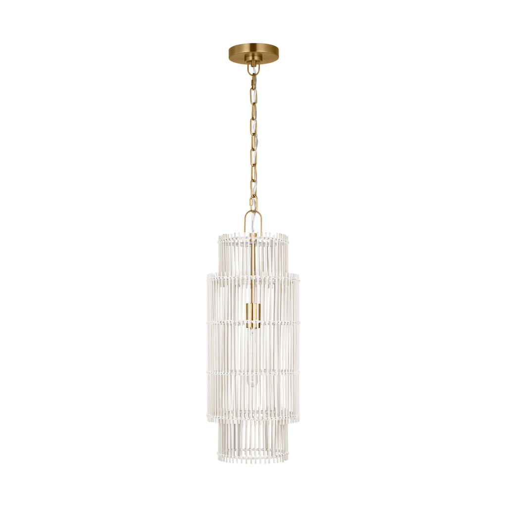 Elio Small Hanging Shade Burnished Brass