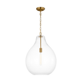 Magnus Extra Large Pendant Burnished Brass