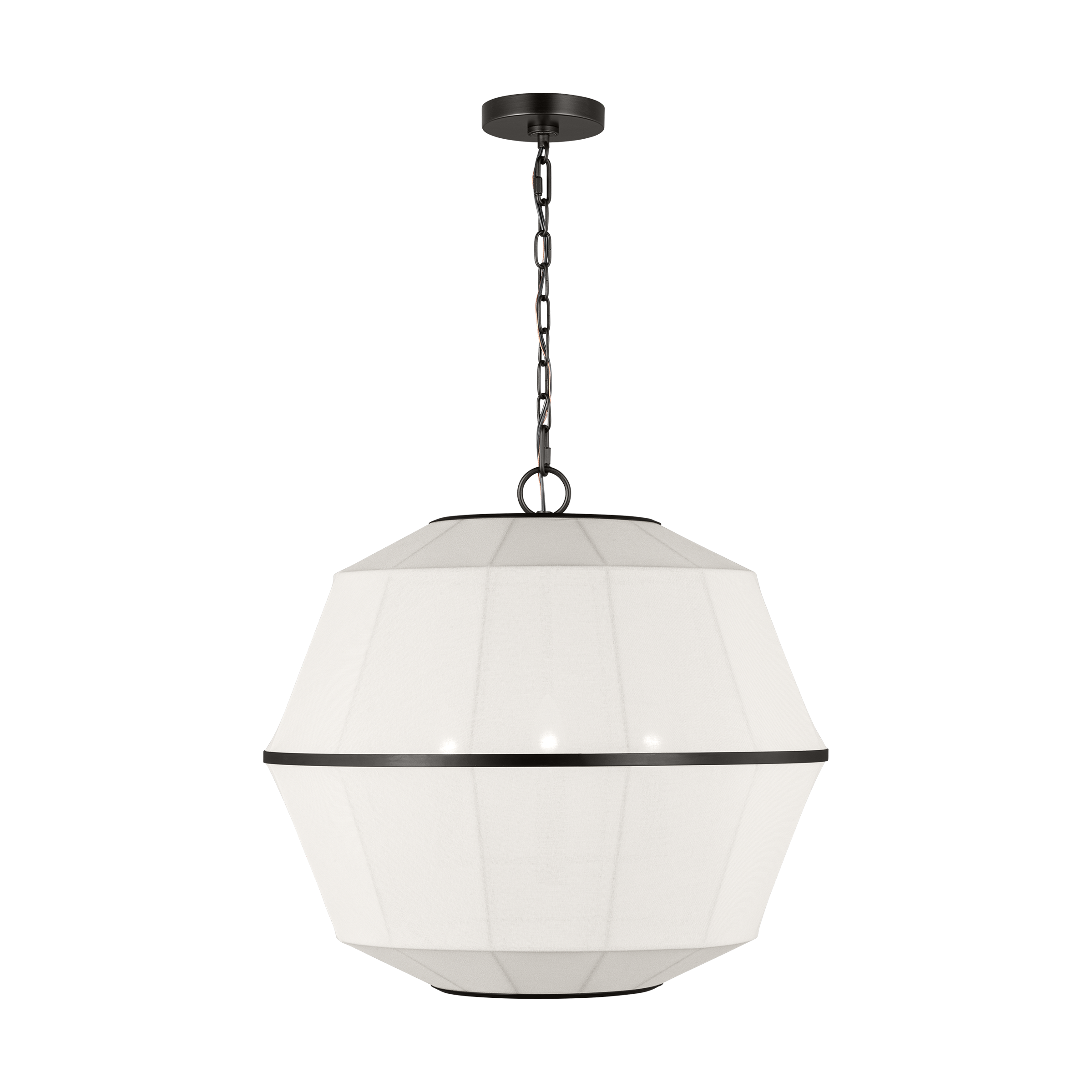 Hikari Medium Lantern Aged Iron