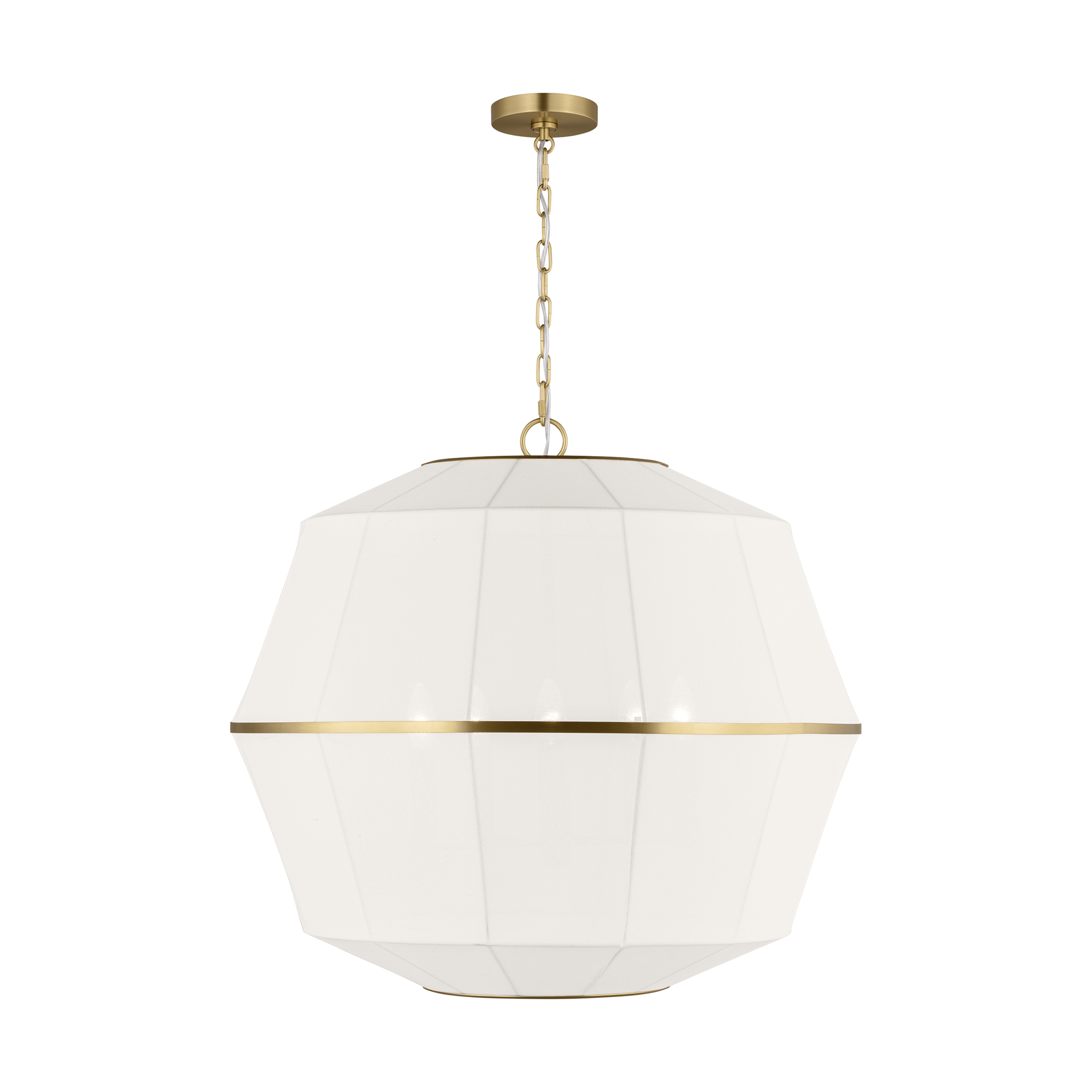 Hikari Large Lantern Burnished Brass