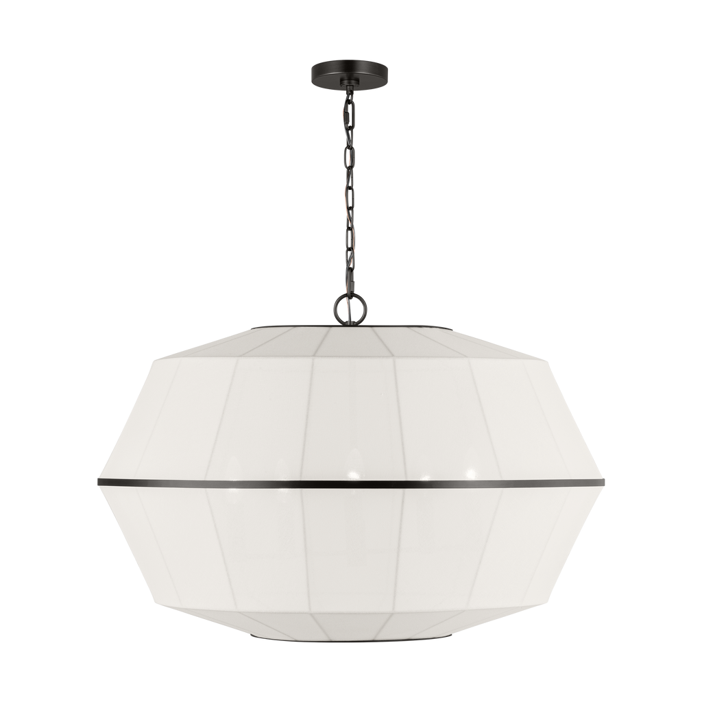 Hikari Wide Lantern Aged Iron