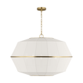 Hikari Wide Lantern Burnished Brass