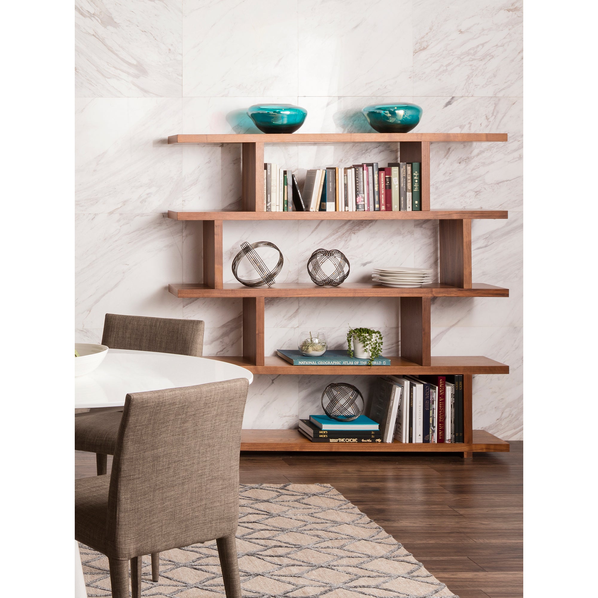 Miri Large Shelf Walnut