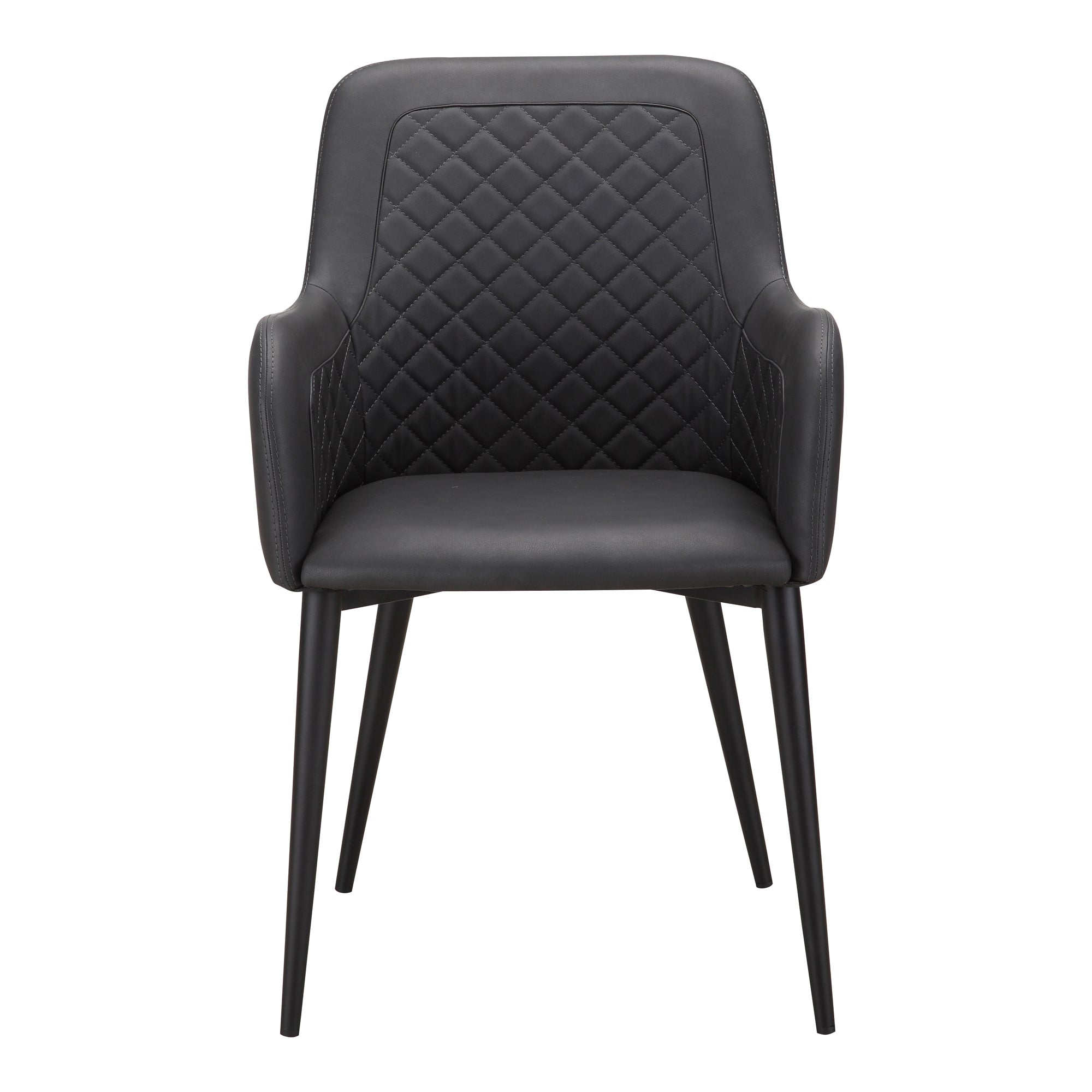 Cantata Dining Chair Slate Vegan Leather - Set of Two