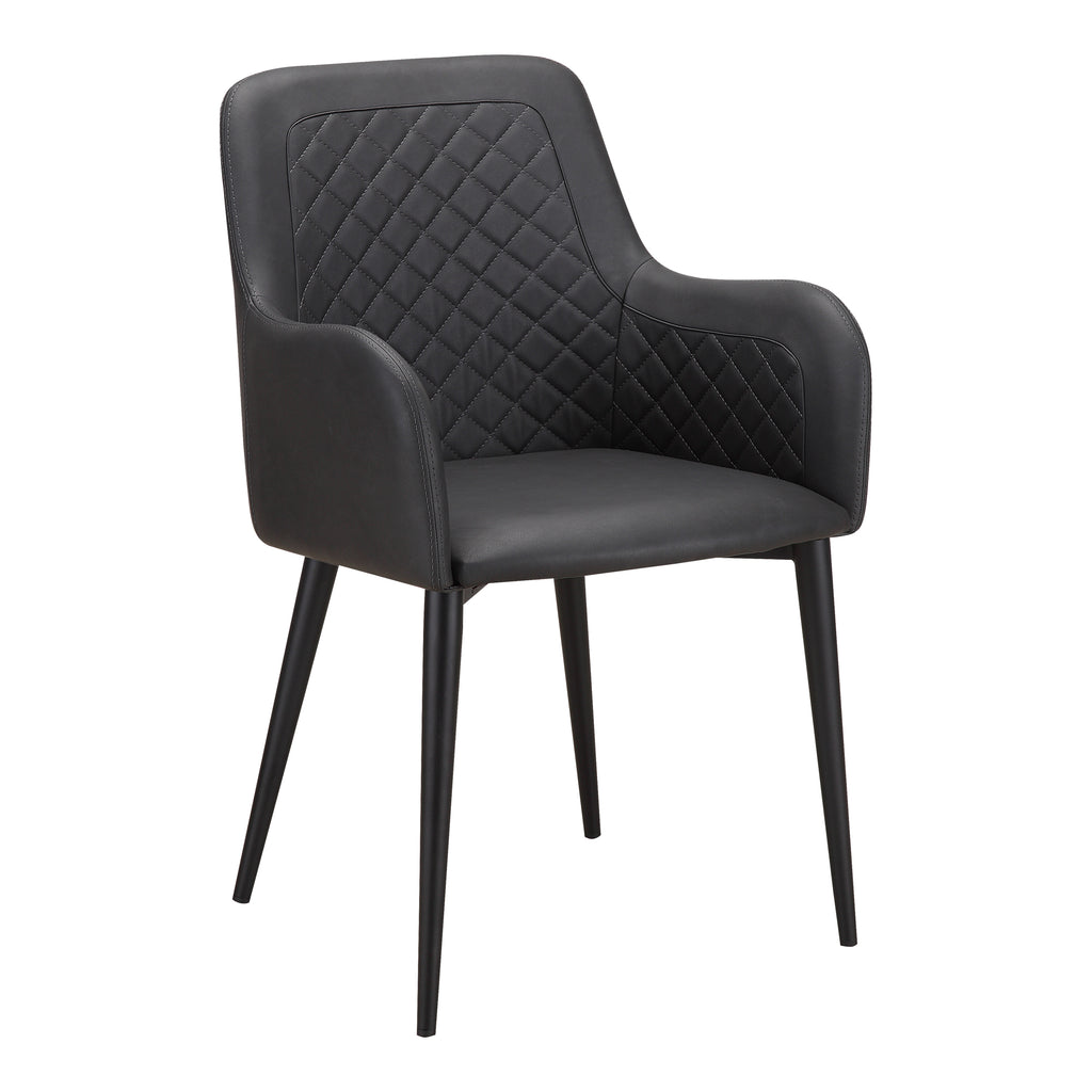Cantata Dining Chair Slate Vegan Leather - Set of Two