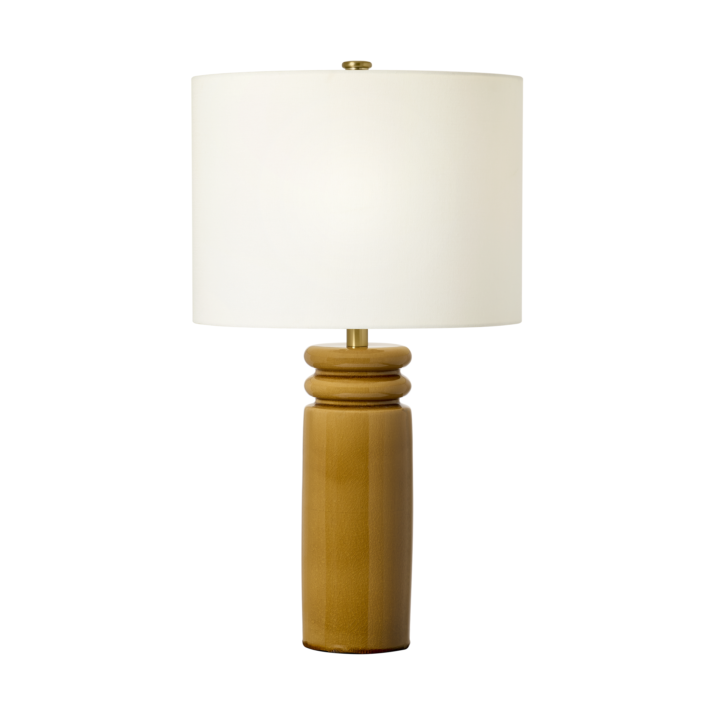 Feikudo Medium Table Lamp Cracked Honey