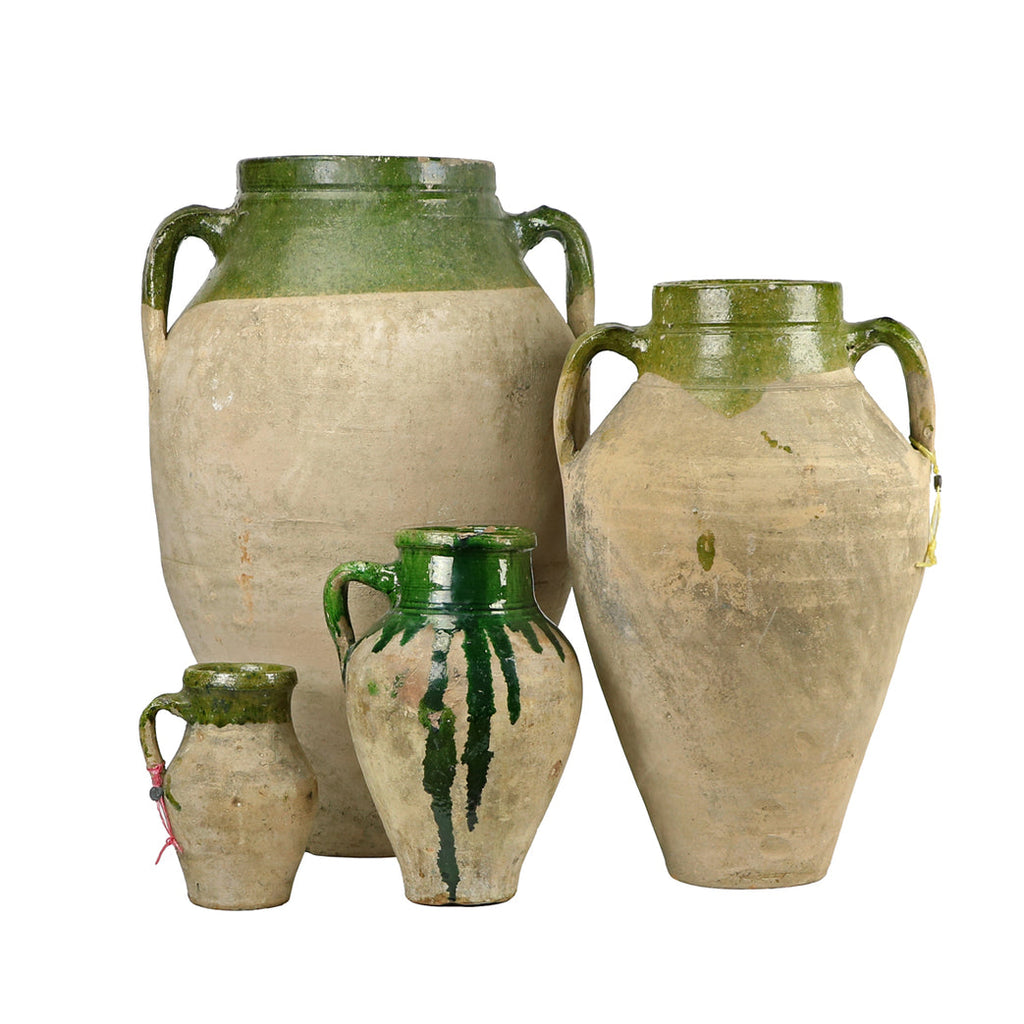 Olive Jar | Mini | Green Glaze