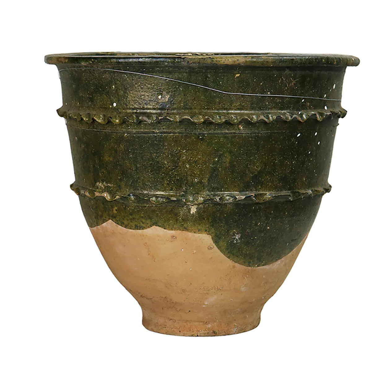 Open Mouth Mediterranean Pot | Extra Large | White