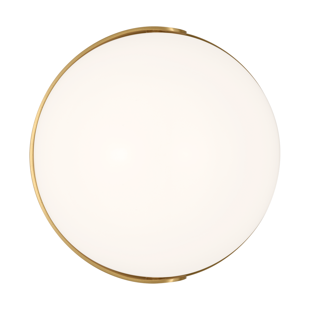 Syrie Small Vanity Burnished Brass Bulbs Inc