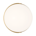 Syrie Small Vanity Burnished Brass Bulbs Inc