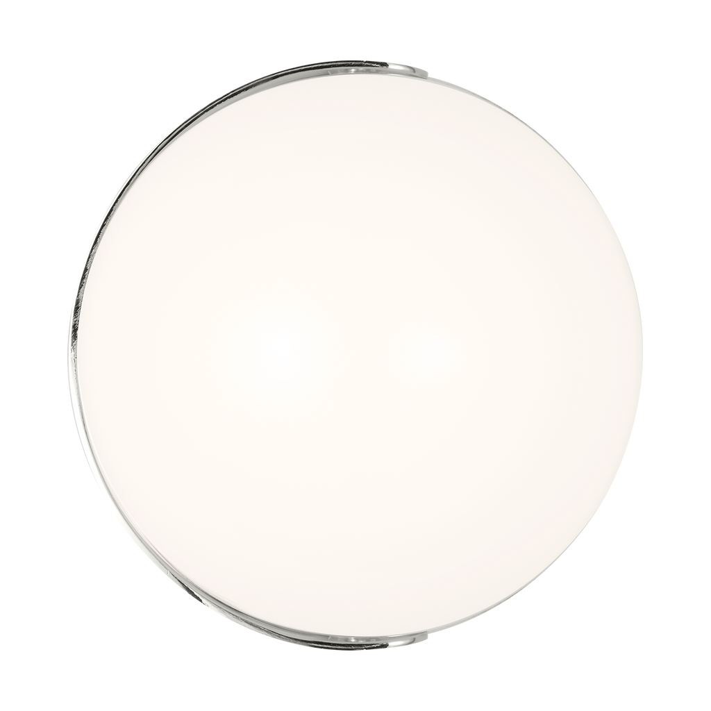 Syrie Small Vanity Polished Nickel Bulbs Inc