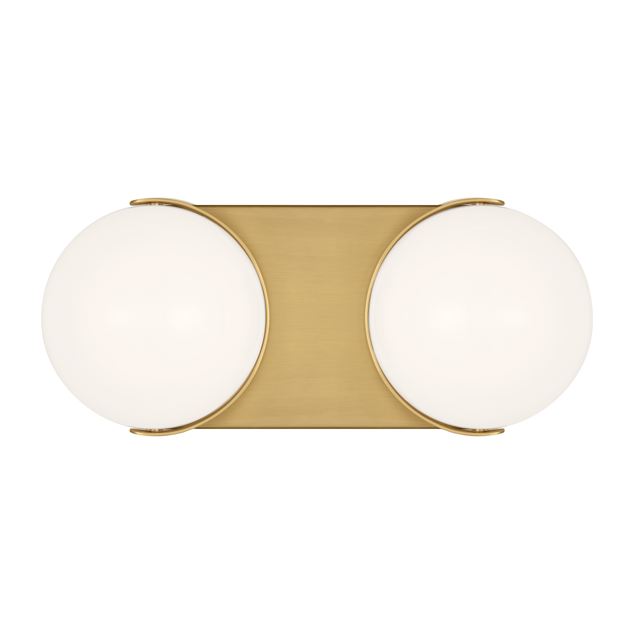 Syrie Medium Vanity Burnished Brass Bulbs Inc