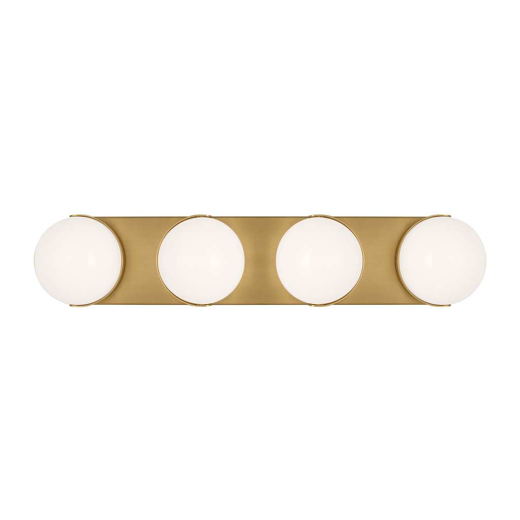 Syrie Large Vanity Burnished Brass Bulbs Inc