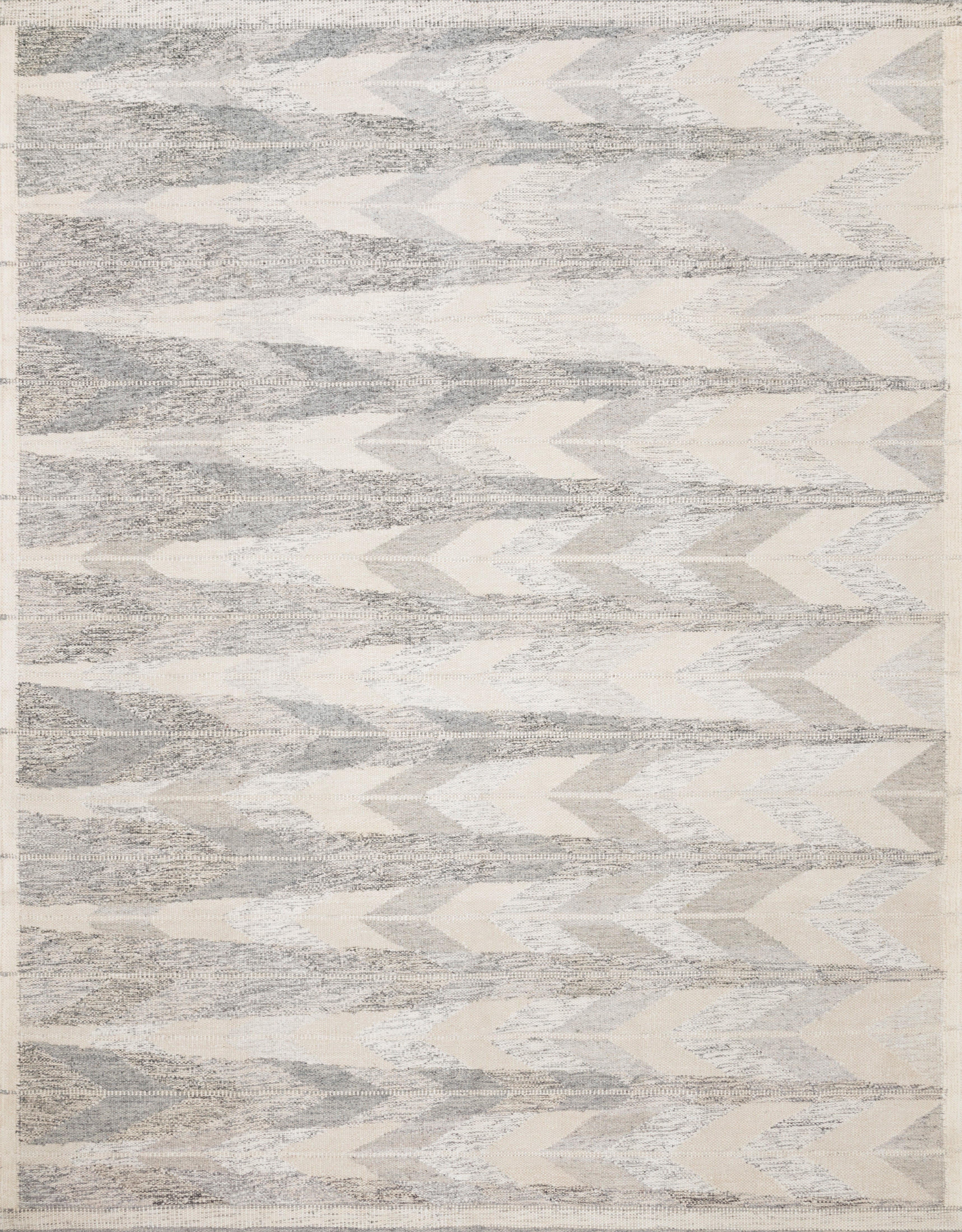 Loloi | Evelina Collection | Pewter / Silver | EVE-02