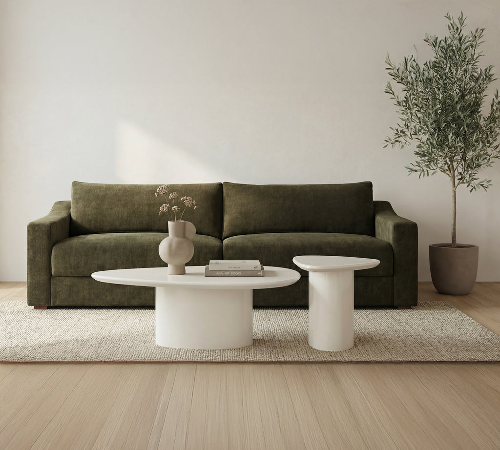 Eden Coffee Table Ivory Lacquer