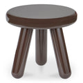 Joy Accent Table Dark Brown Lacquer