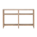 Emerie Narrow Console Table | Smoke Gray Pine