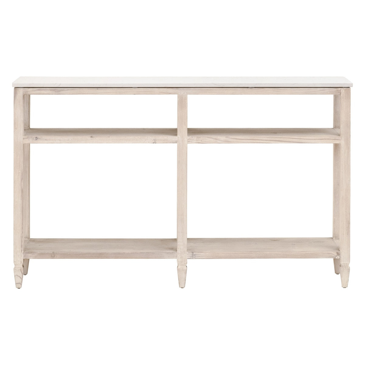 Emerie Narrow Console Table | White Wash Pine