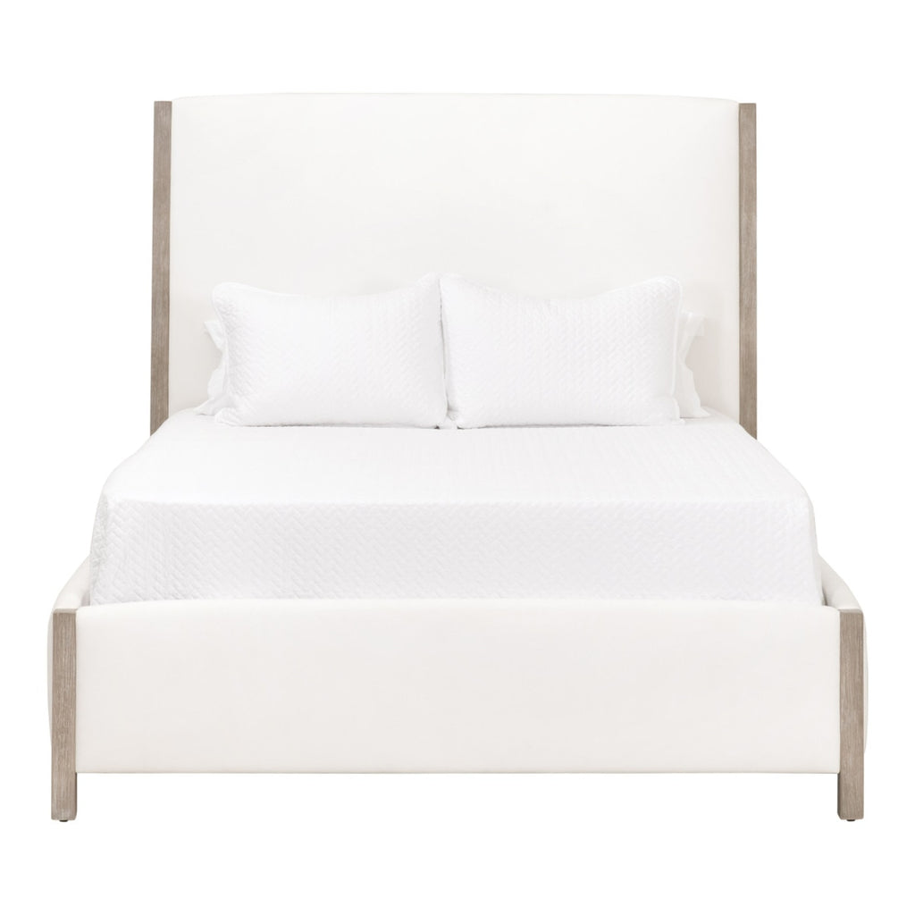 Emmett Standard King Bed | LiveSmart Peyton Pearl