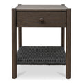 Millie Nightstand Dark Brown