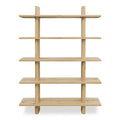 Casey Large Bookcase Rustic Oak