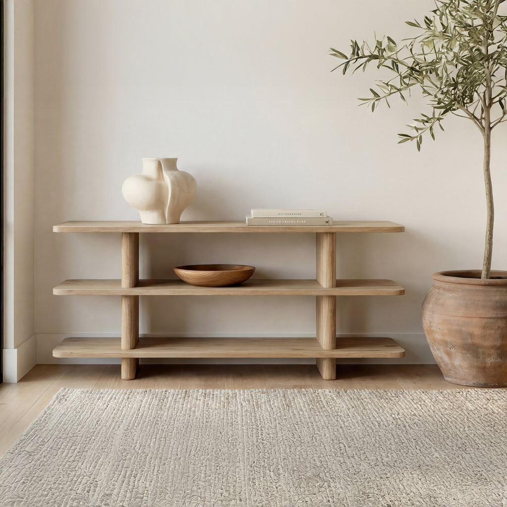 Casey Small Bookcase Rustic Oak