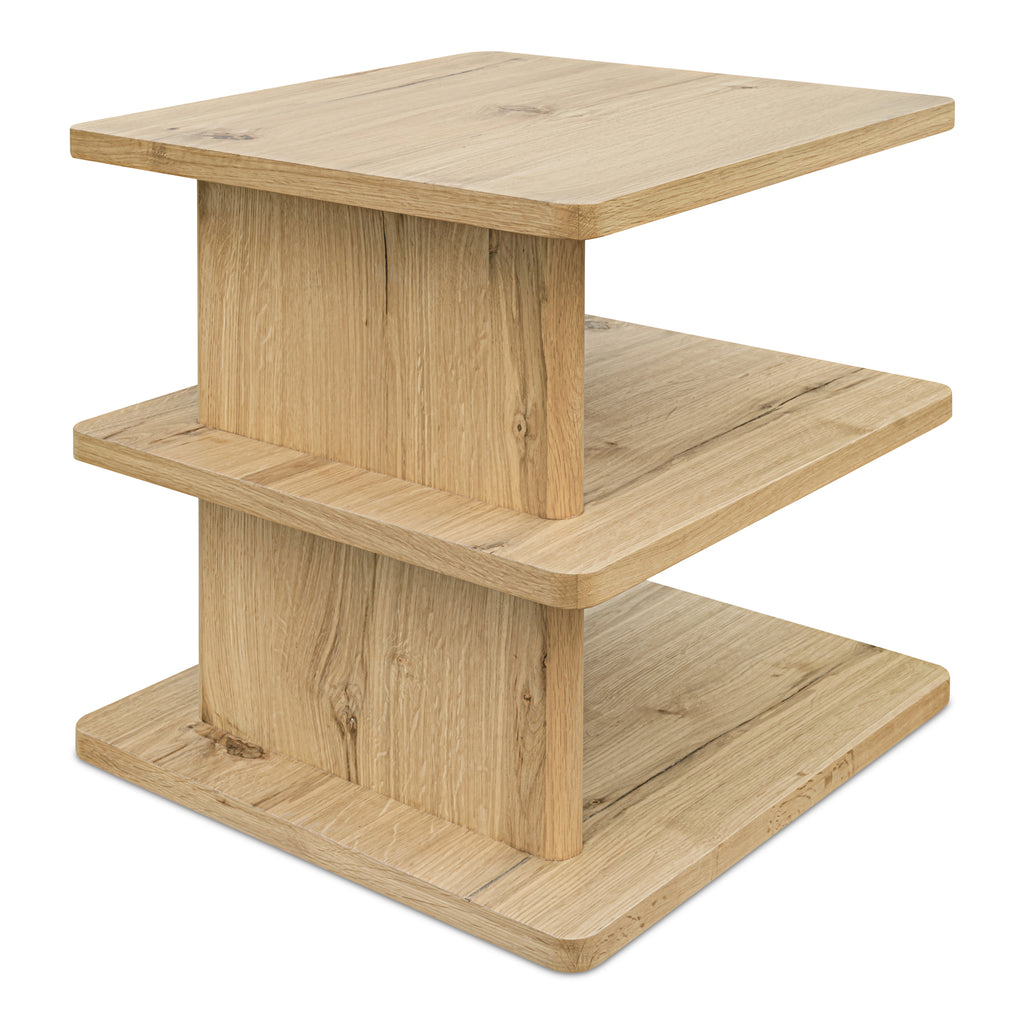 Casey Side Table Rustic Oak