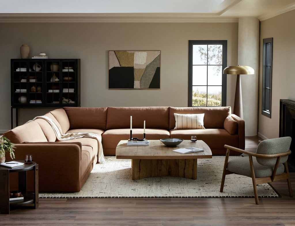 Griffin Floor Lamp - Russet Mango