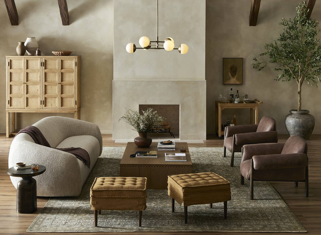 Odessa End Table - Distressed Bronze