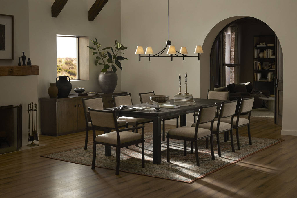 Whittier Chandelier - Natural Bronze
