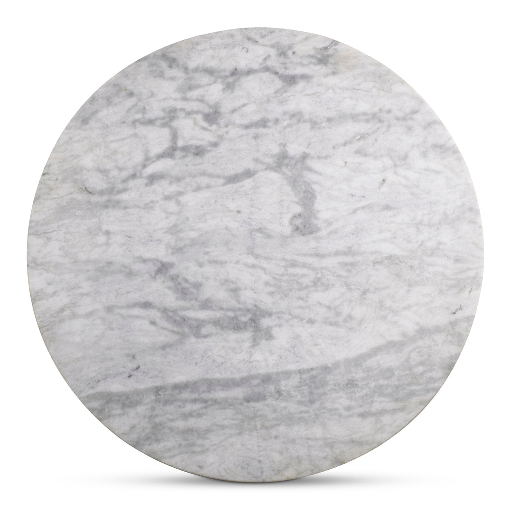 Tori Outdoor Counter Table White Marble