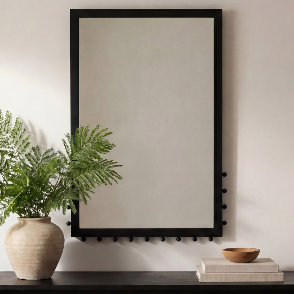 Figaro Wall Mirror Black