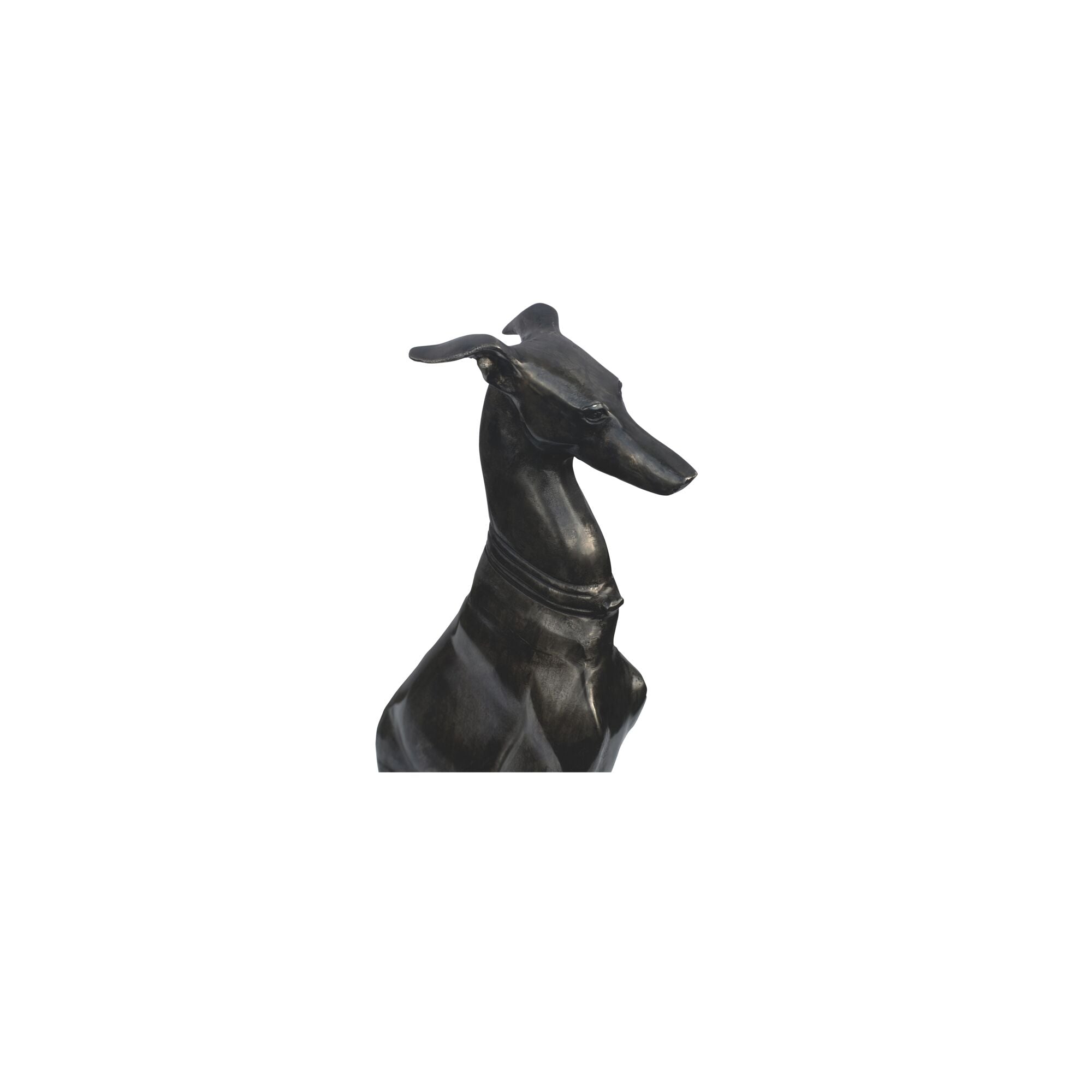 Duke Cast Aluminum Sculpture Black
