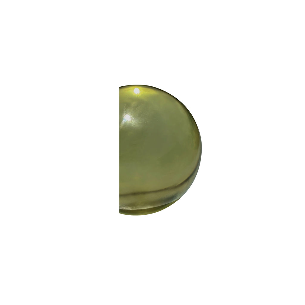 Bonn Cast Glass Decorative Object Olive