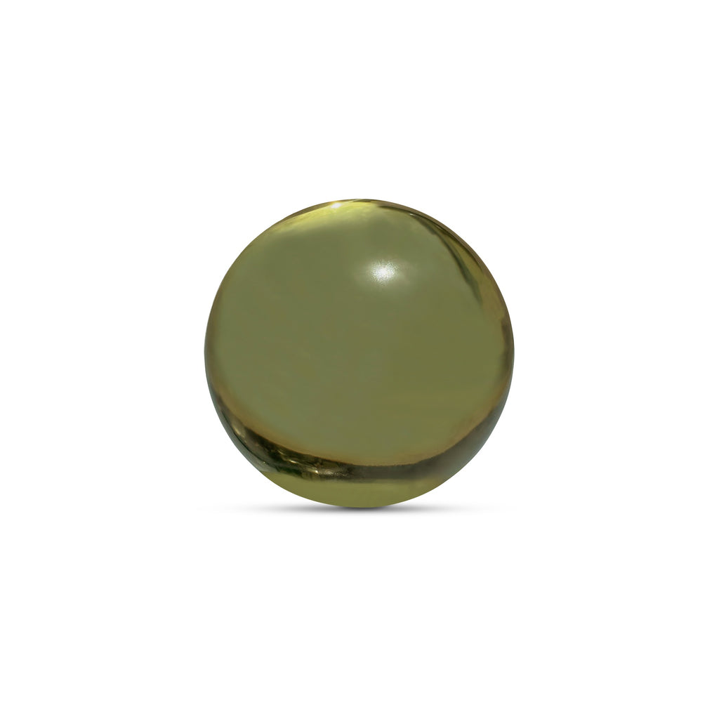 Bonn Cast Glass Decorative Object Olive