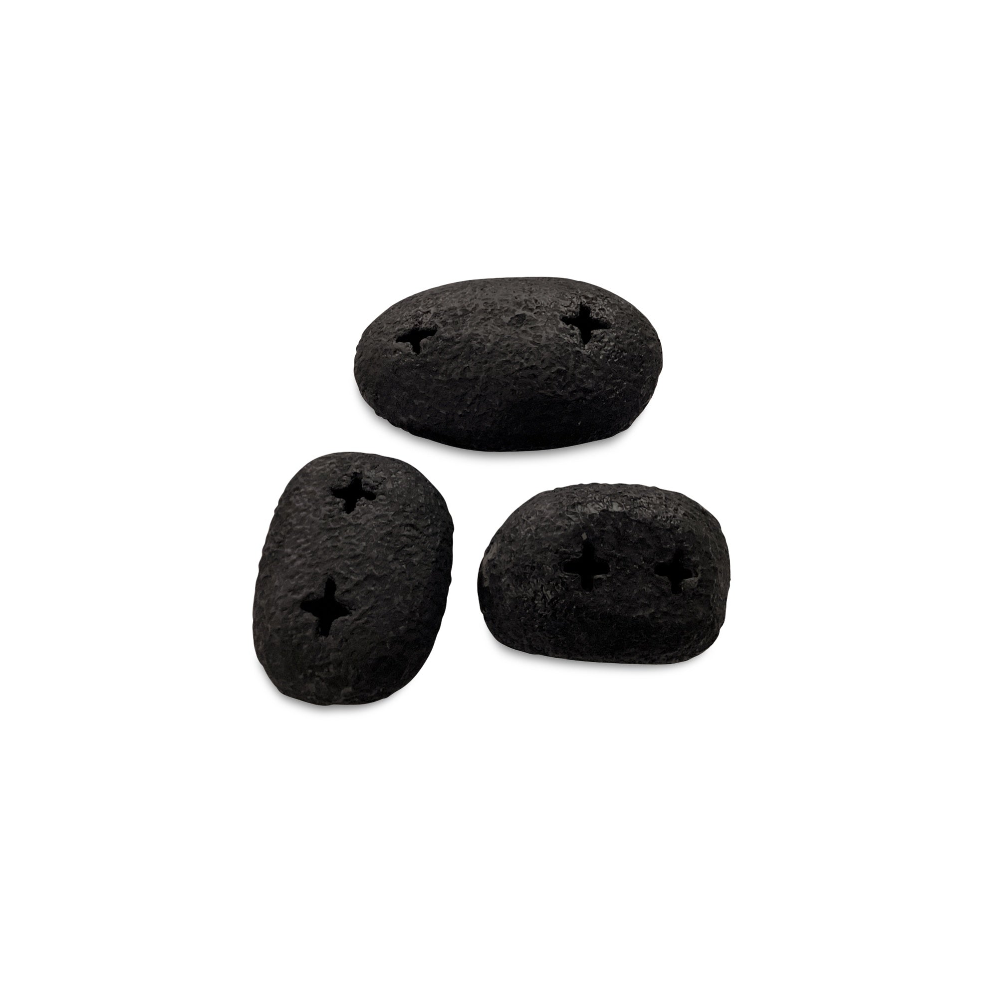 Breton Cast Aluminum Wall Sculpture Black-Set Of 3