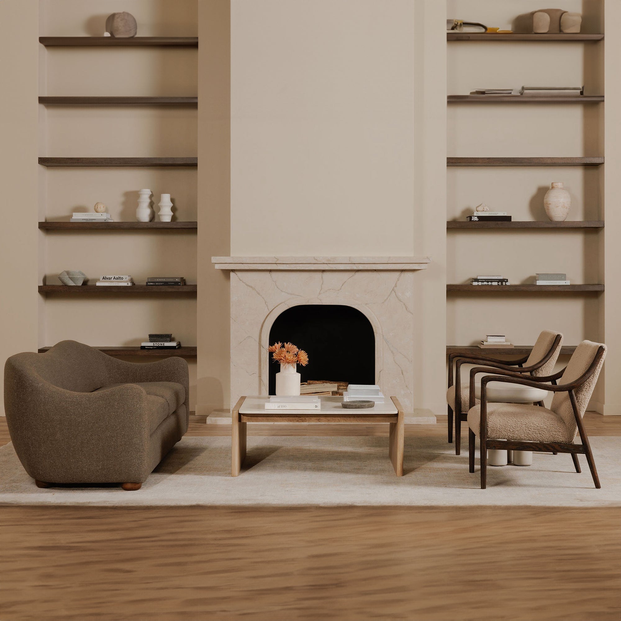 Bria Sofa Brown