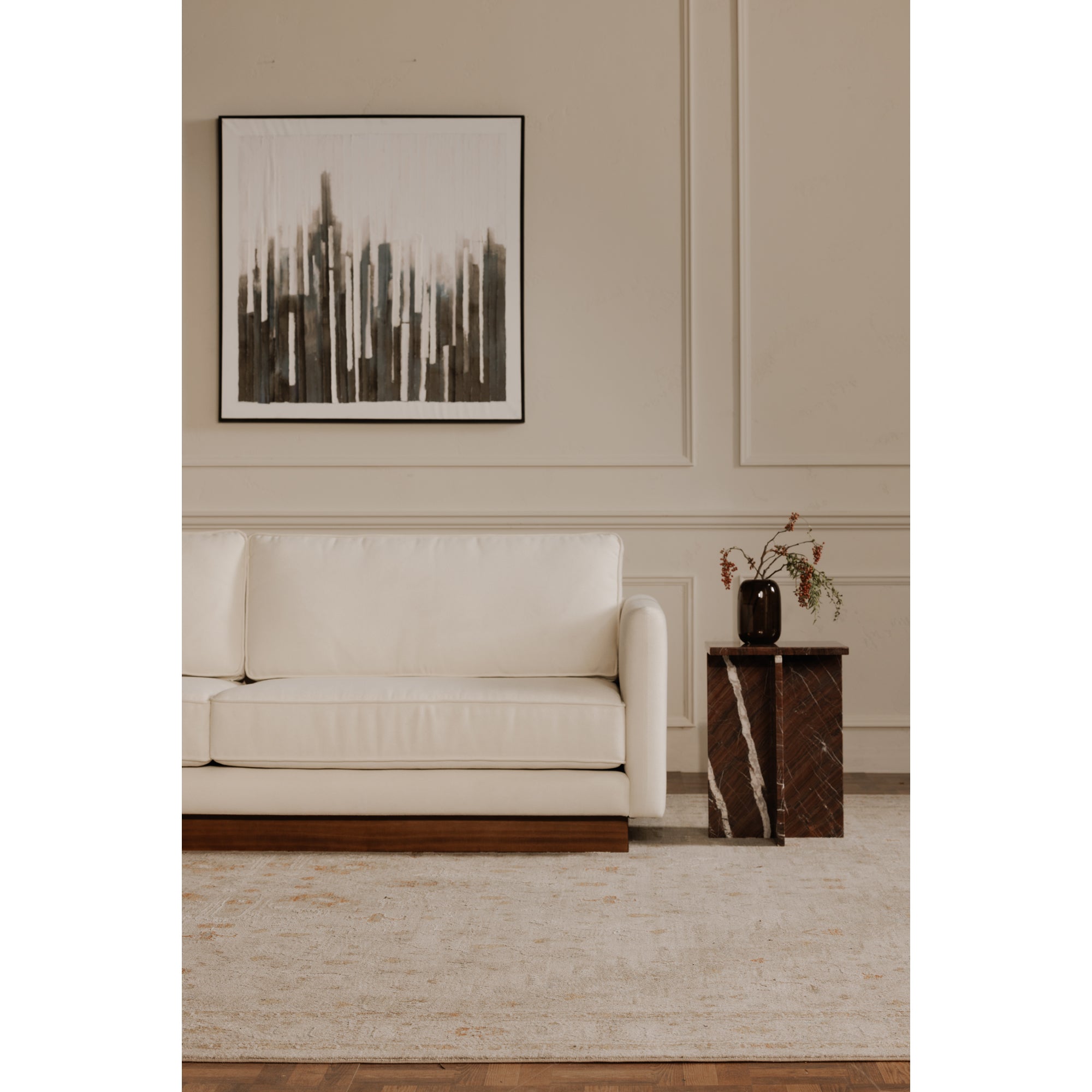 Vernon Sofa White